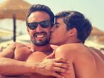 Férias de Diana Chaves. César Peixoto com filho Rodrigo