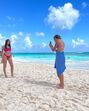 Fernanda Serrano, férias em Punta Cana