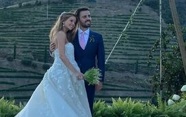 O casamento de luxo de Bernardo Silva com Inês Degener Tomaz