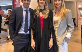 Filha (do meio) de Luís Figo já terminou a licenciatura
