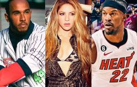 Lewis Hamilton "fartou-se" de Shakira e ela virou-se para Jimmy Butler