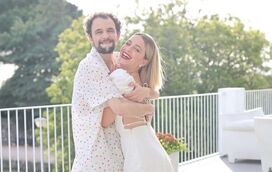 Bruna Quintas e Guilherme Moura são pais da pequena Matilde