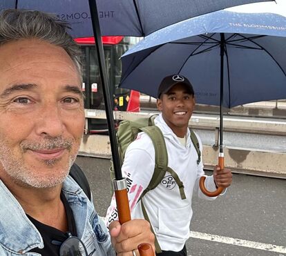 Tanto amor: Diogo Infante feliz com viagem muito especial a Londres