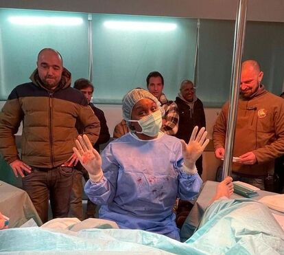 Cenas de um parto na novela 'Flor Sem Tempo', da SIC