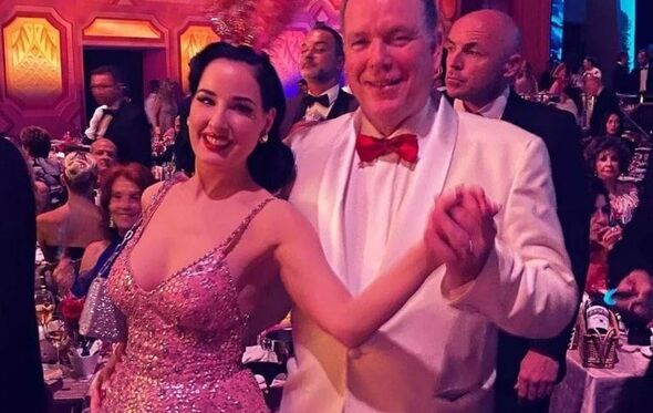 Alberto II, Dita von Teese