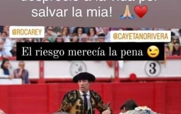 Cayetano Rivera, Andrés Roca Rey, agradecimento