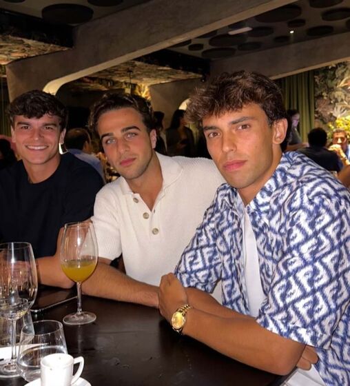 João Félix, Tiago Trindade e Miguel Nóbrega