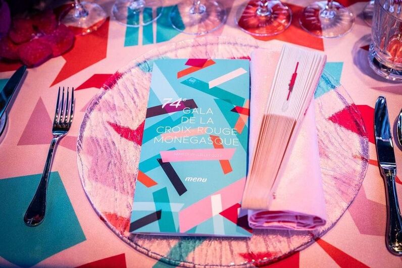 Charlotte do Mónaco, Alberto do Mónaco, Baile da Cruz Vermelha