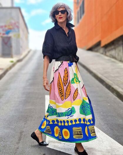 Saias para mulheres com mais de 40 anos