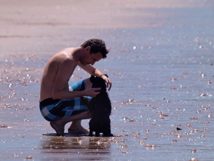 Calções de praia