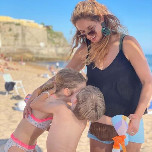 Carla Matadinho em família