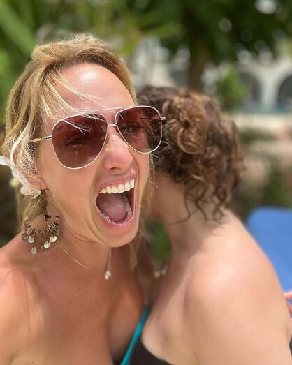 Fernanda Serrano, férias em Punta Cana