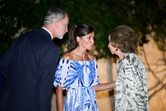 Rainha Letizia, rainha Sofia e Felipe VI