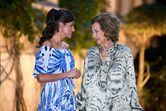 Rainha Letizia, rainha Sofia