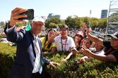 Marcelo Rebelo de Sousa com Papa Francisco em Lisboa 