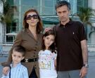 Mourinho, a mulher e os filhos