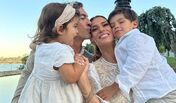 Vítor Baía, Andreia Santos, Rodrigo, Matilde, batizado