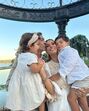 Vítor Baía, Andreia Santos, Rodrigo, Matilde, batizado