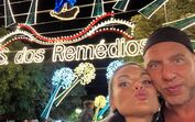 Só beijinhos. Fanny Rodrigues e Jorge Frade vivem paixão no trabalho
