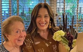 Cláudia Raia faz homenagem a Aracy Balabanian, atriz de ‘Sai de Baixo’, felecida esta segunda-feira