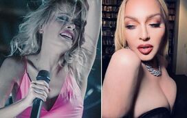 Marisa Liz canta para Madonna e cumpre sonho de criança: "Obrigada pela inspiração de empoderamento, coragem e liberdade" 