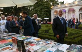 Visite os jardins do Palácio de Belém na Festa do Livro, onde pode ouvir boa música e cruzar-se com o Presidente Marcelo