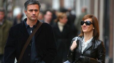 Mourinho e a mulher