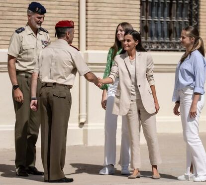 Militares sem paciência. Rainha Letizia faz novas exigências por causa de Leonor