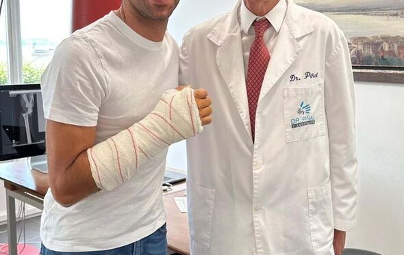 Cayetano Rivera operado