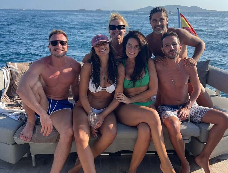 Sofia Ribeiro, Cristina Ferreira e Bruno Cabrerizo