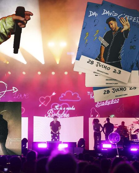 David Carreira, Carolina Carvalho