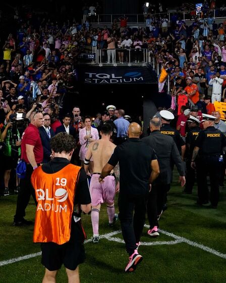 Yassine Cheuko, Lionel Messi