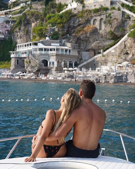 April Ivy em Itália com Renato Van Veggel