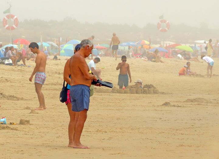 Marcelo Rebelo de Sousa em Monte Gordo, 2023