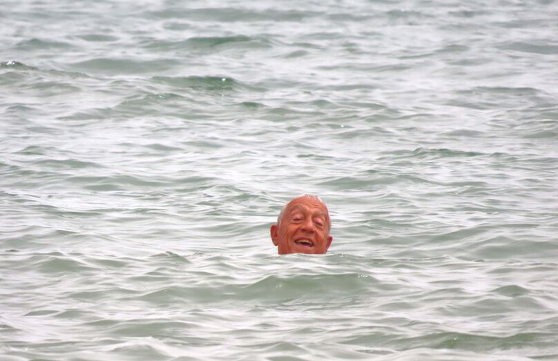 Marcelo Rebelo de Sousa em Monte Gordo, 2023