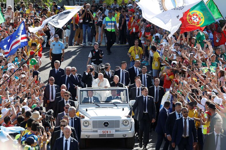 Papa Francisco em Lisboa 