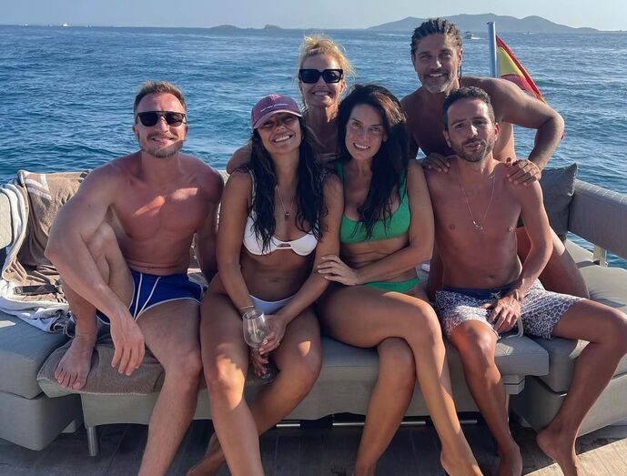 Sofia Ribeiro, Cristina Ferreira e Bruno Cabrerizo