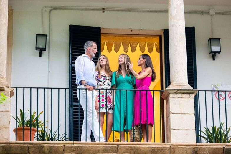 Letizia, felipe, Leonor, Sofia 