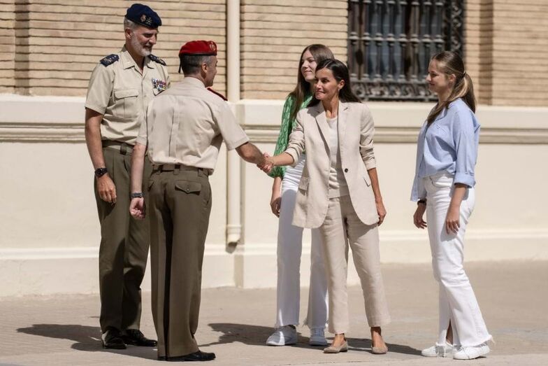 Princesa Leonor entra na academia militar