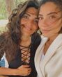 Carolina Carvalho e a mãe