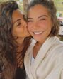 Carolina Carvalho e a mãe