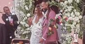 Casamento de Fradique, dos Calema, e Márcia Delgado
