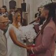 Casamento de Fradique, dos Calema, e Márcia Delgado