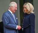 Rei Carlos III, rainha Camilla, Emanuelle Macron e Brigitte Macron 