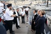 Mónaco, lancha Saint-Georges, Alberto II, Charlene, Charlotte Casiraghi