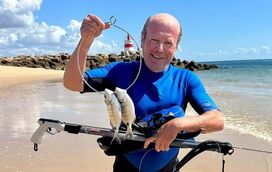 Para além de brilhar nos ecrãs, Luís Esparteiro é também craque... na pesca