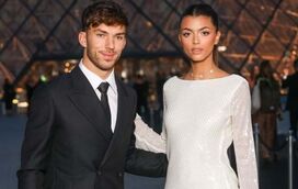 Francisca Cerqueira Gomes ao lado do namorado Pierre Gasly em negócio milionário da compra de clube de futebol
