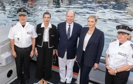 Princesa Charlene do Mónaco e Charlotte Casiraghi voltam a mostrar-se mais próximas