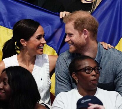 O príncipe Harry e Meghan Markle não esconderam a paixão nos primeiros dias dos Jogos Invictus
