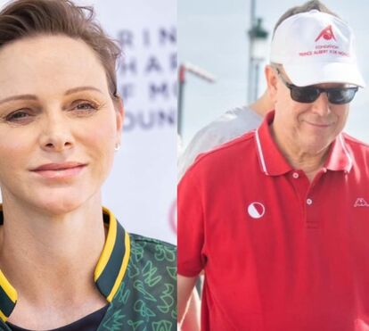 Alberto II desiste de viagem com Charlene à ultima hora e é fotografado nas ruas do Mónaco